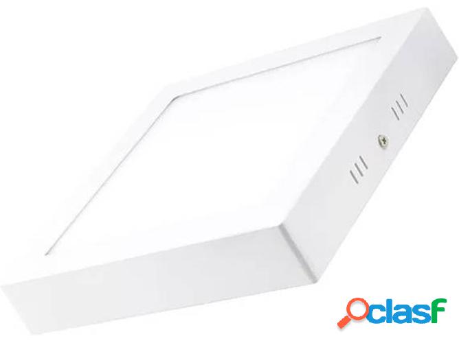 Plafón LED Quadrado SMARTFY (12W - Wifi - Blanco)