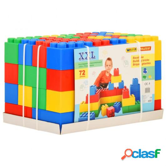 Polesie Juego de bloques 72 piezas