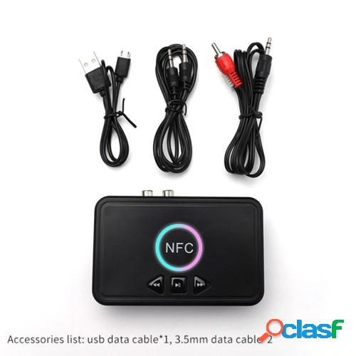 Receptor NFC Bluetooth 5.0 Adaptador de receptor de audio