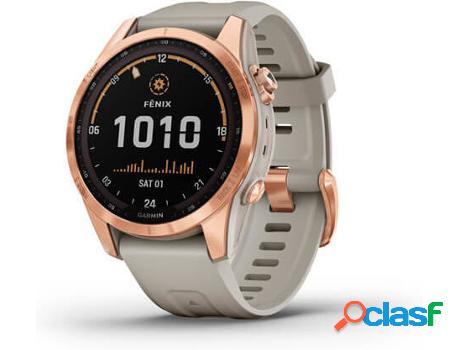 Reloj Deportivo GARMIN Fenix 7S Solar (Bluetooth - Hasta 14