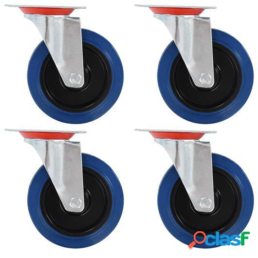 Ruedas giratorias 12 unidades 125 mm