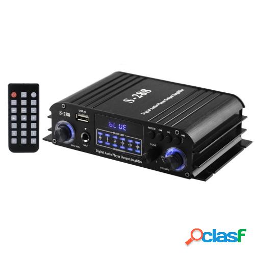 S-288 Mini amplificador de potencia de audio Amplificador