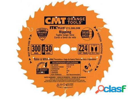 Sierra Circular CMT ORANGE TOOLS Ø 190Mm Z=24 - 271.190.24M