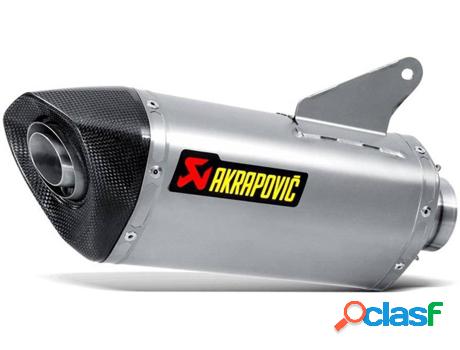 Silenciador AKRAPOVIC Slip On Line Titanium&Carbon