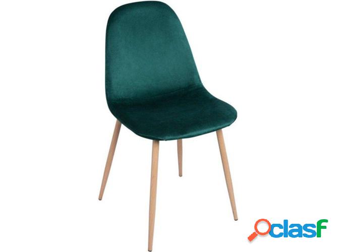 Silla REGALOS MIGUEL Teok (Verde - 39 x 84 x 42 cm -