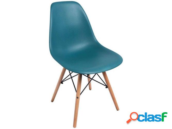 Silla REGALOS MIGUEL Tower (Verde - 50 x 82 x 54 cm -