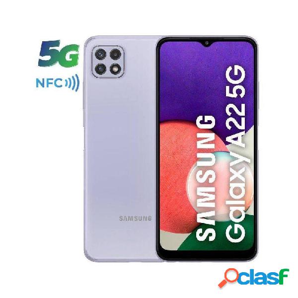 Smartphone Samsung Galaxy A22 4GB/ 128GB/ 6.6'/ 5G/ Violeta