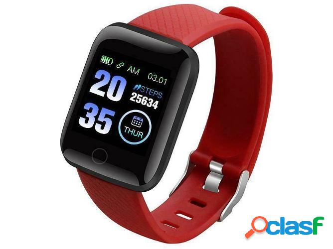 Smartwatch HDTOSNER 116plus Rojo