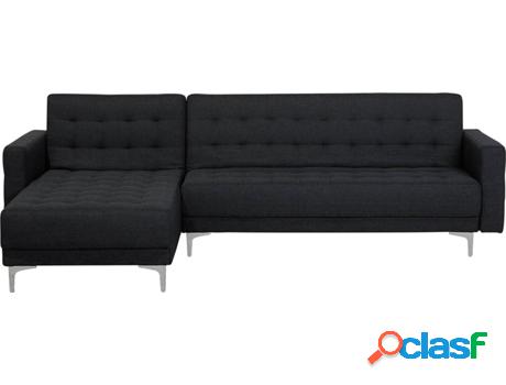 Sofá Cama Aberdeen (Gris - Poliéster -168x267x83 cm)