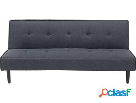Sofá Cama Visby (Gris - Poliéster -92x180x80 cm)