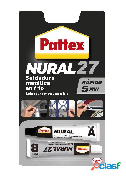 Soldadura Reparadora Metalica En Frio Rapido 120 Ml Nural-27