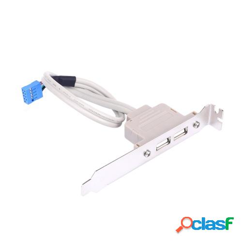Soporte de expansión del panel trasero de la placa base USB
