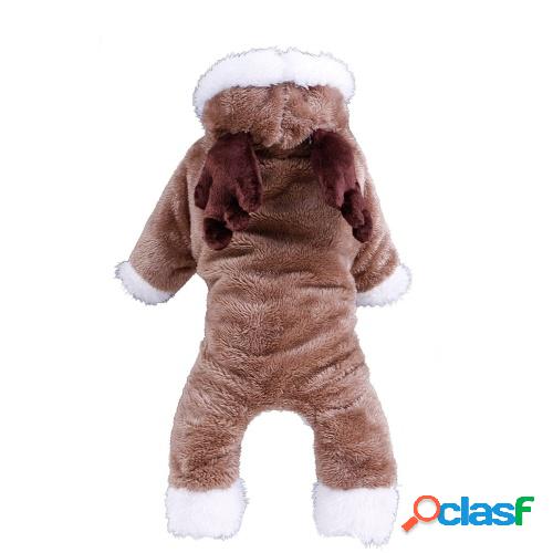 Suave y cálido perro Ropa para mascotas Ropa Con Capucha