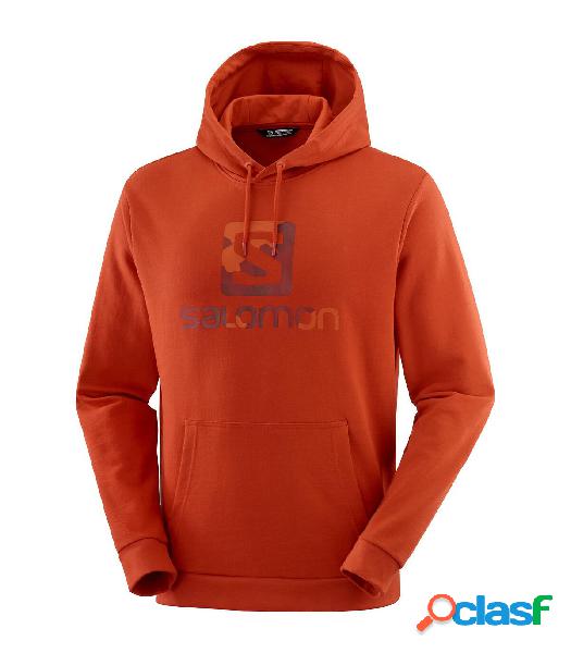 Sudadera Salomon OutLife Pullover Hoody Aura Orange L