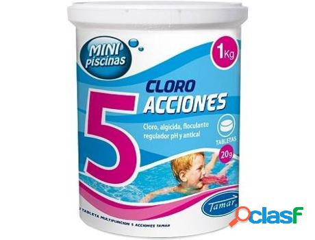 Tabletas de Cloro TAMAR 5 Acciones Granulado (1 Kg)