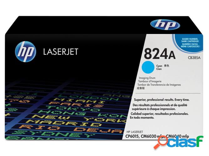 Tambor de imágenes Original LaserJet HP 824A Cián CB385A