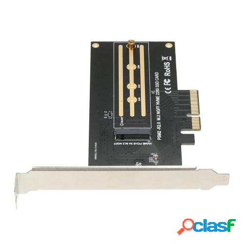 Tarjeta adaptadora M.2 NVME M.2 M-key a PCI-E X4 Tarjeta de