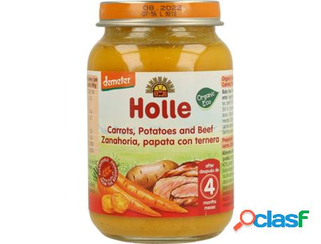 Tarrito de Zanahoria, Patata y Ternera HOLLE (190 g)