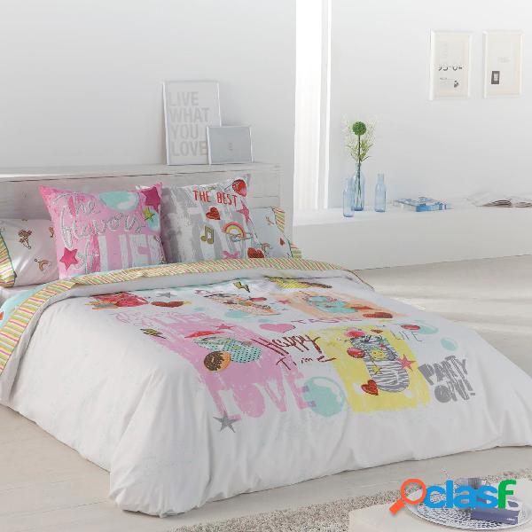 Tejidos JVR Funda Nordica + Almohada Modelo Party - Cama 160