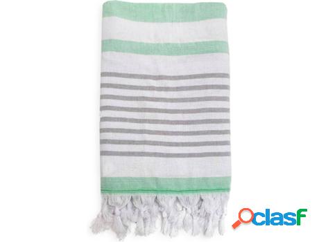 Toalla LE COMPTOIR DE LA PLAGE de Rizo Colomba Mint 90x160