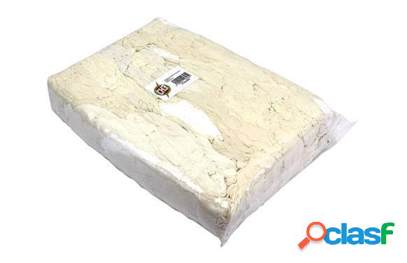 Trapo Limpieza Punto Algodon Blanco/Crudo Ch3 10 Kg
