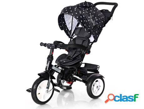 Triciclo LORELLI Neo Air Black Crowns (Negro)