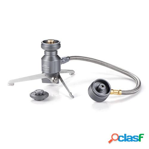 Trípode Adaptador de recipiente de butano Conector de