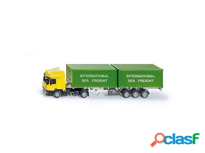 Vehículo SIKU Camión Transporte de contenedores