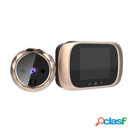 Visor de puerta digital Mirilla Cámara de puerta Timbre de