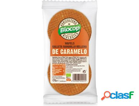 Wafels Rellenos de Sirope y Caramelo BIOCOP (175 g)