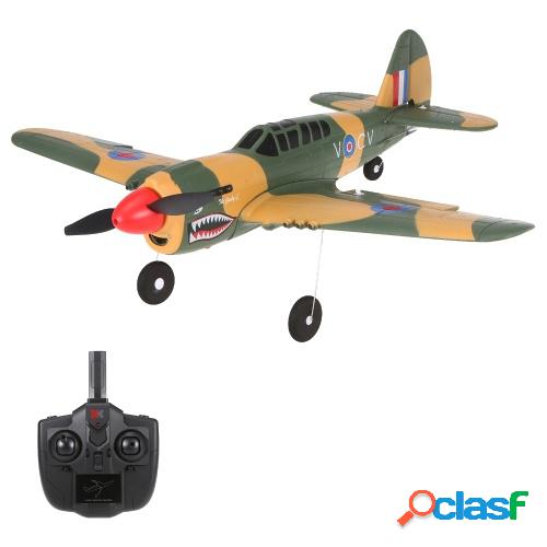 Wltoys XKS A220-P40 4 canales 2.4Ghz RC Avión Control