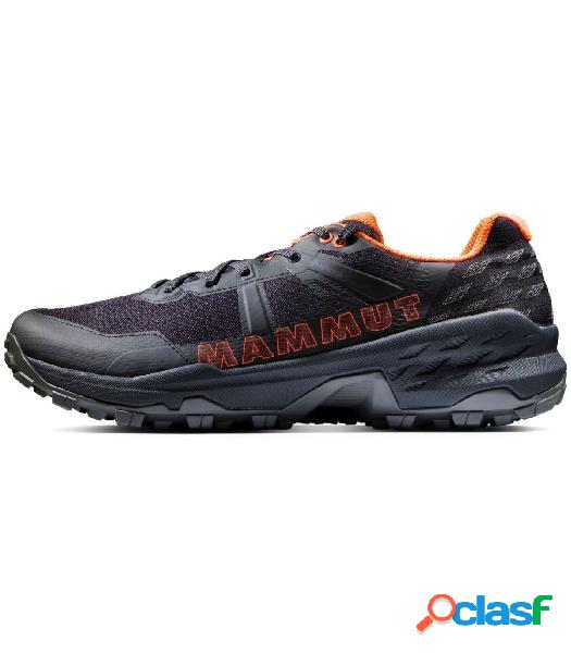 ZAPATILLAS MAMMUT SERTIG II LOW GTX HOMBRE BLACK-VIBRANT