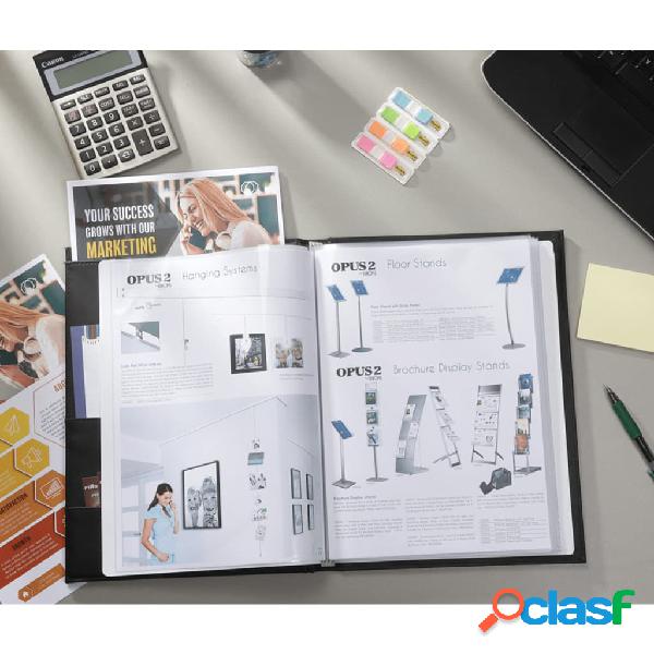 rillstab Libro portafolios Ambassador Luxe A4 10 bolsillos