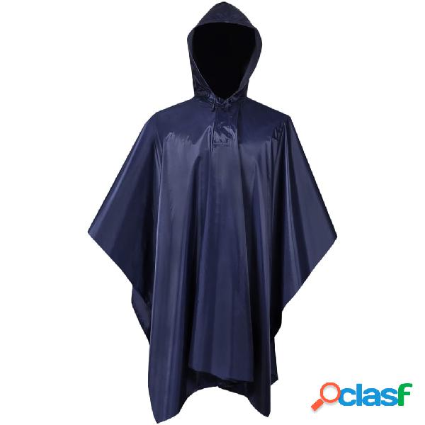 vidaXL 130866 Waterproof Army Rain Poncho for Camping/Hiking