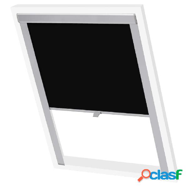 vidaXL 131299 Blackout Roller Blinds Black P06/406