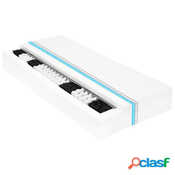 vidaXL 282813 Mattress 120x200 cm 7 Zone Pocket Spring 20 cm