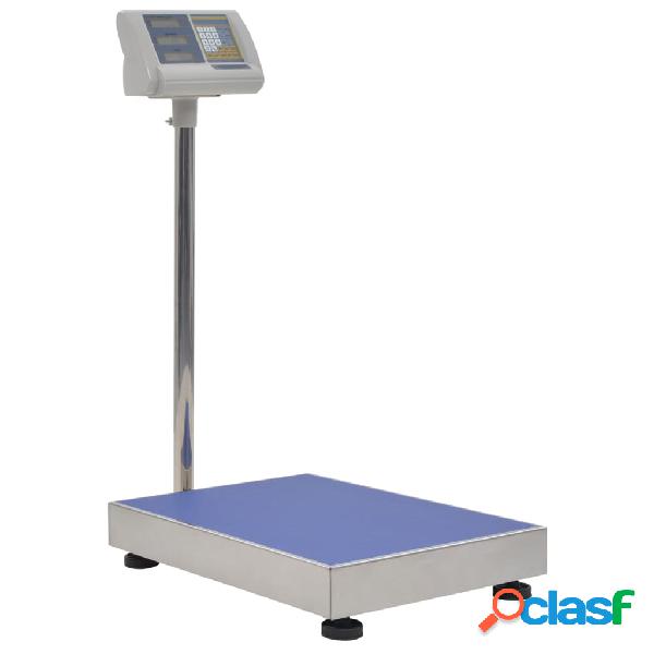 vidaXL Báscula de plataforma digital 300 kg con batería