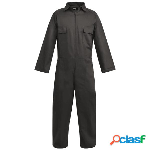 vidaXL Mono de trabajo de hombre talla M gris