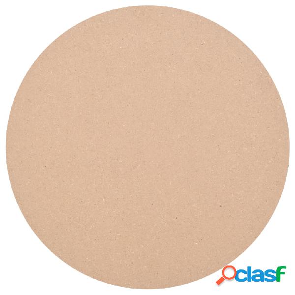 vidaXL Tablero de mesa redondo MDF 800x18 mm