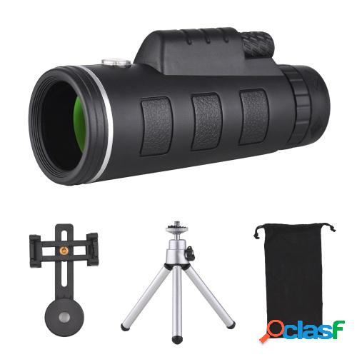 40X60 Mini telescopio monocular portátil de alta potencia