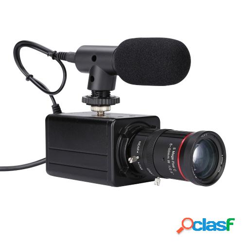 4K HD HD Cámara de ordenador Cámara web USB Zoom óptico