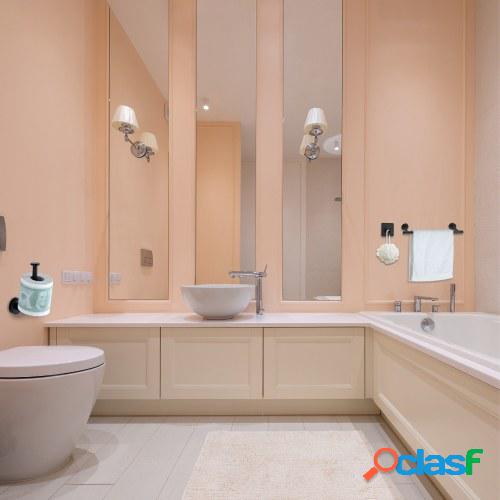 6PCS Juego de accesorios para baño Toallero Toallero Anillo