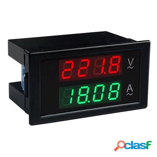 AC 80-300V 100A Voltímetro digital Amperímetro Medidor de