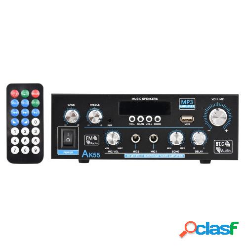AK-55 BT amplificador de potencia de Audio hogar coche