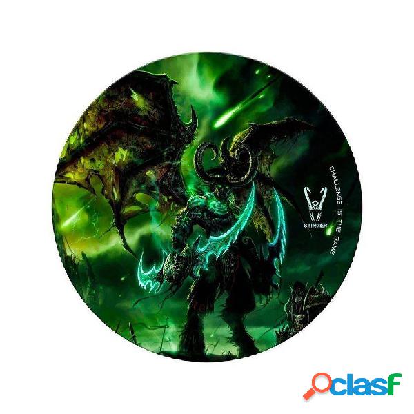 Alfombra Gaming Woxter Stinger Floorpad/ Verde