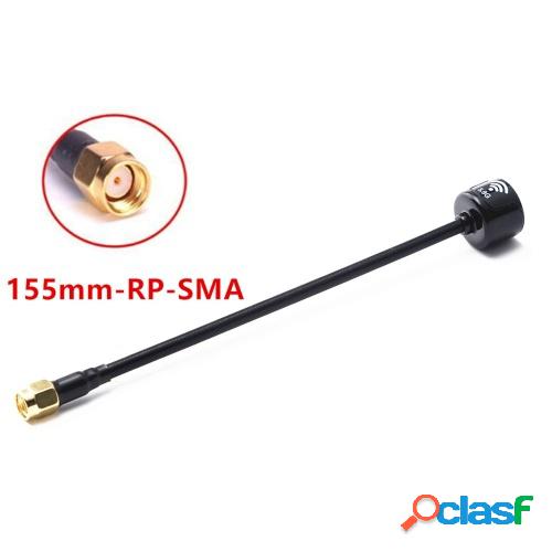 Antena 5.8G FPV Antena RP-SMA de 155 mm para cuadricóptero