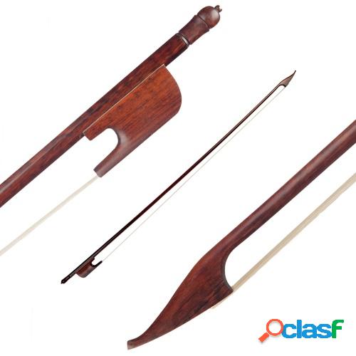 Arco de violín 4/4 Estilo barroco Snakewood Round Stick
