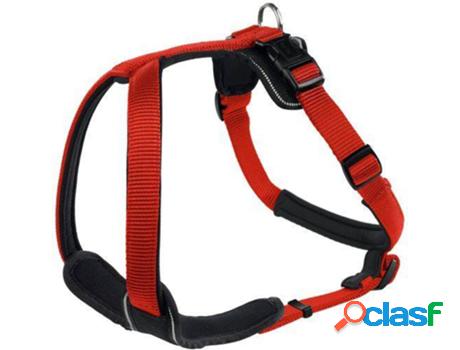 Arnés para Perros HUNTER 124448 (Rojo y Negro - 2.5 x 100