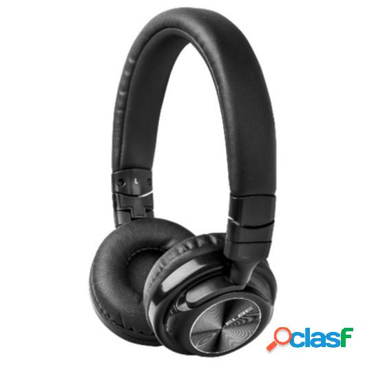Auricular Multimedia Bluetooth Elbe Negro Plegable