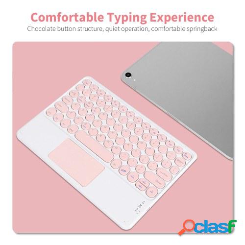 BT3.0 Teclado inalámbrico 78 teclas Teclado recargable